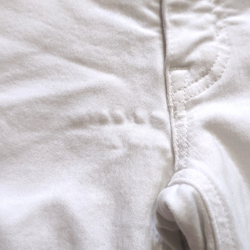 🔴SALE! J. Crew White High Rise Crop Flare Jean Size 27 Petite - Picture 6 of 16